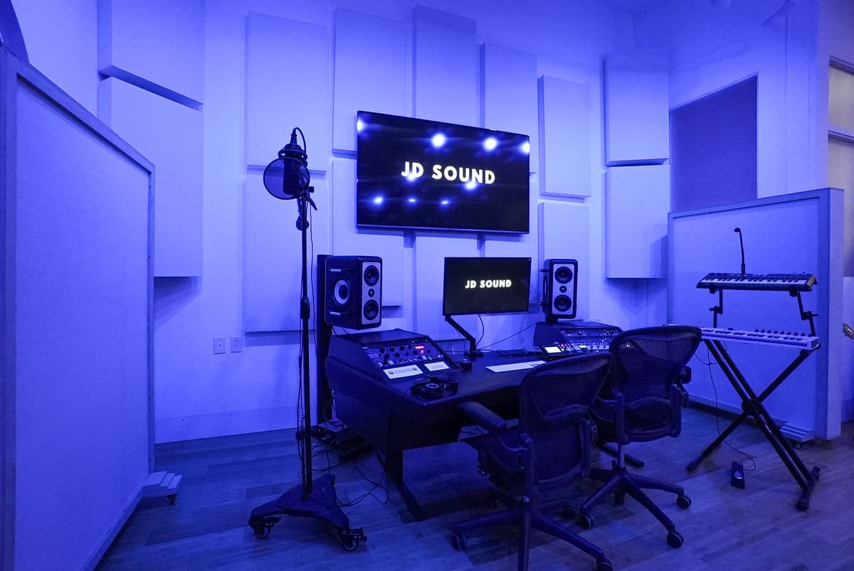 Inside JD Sound's control room
