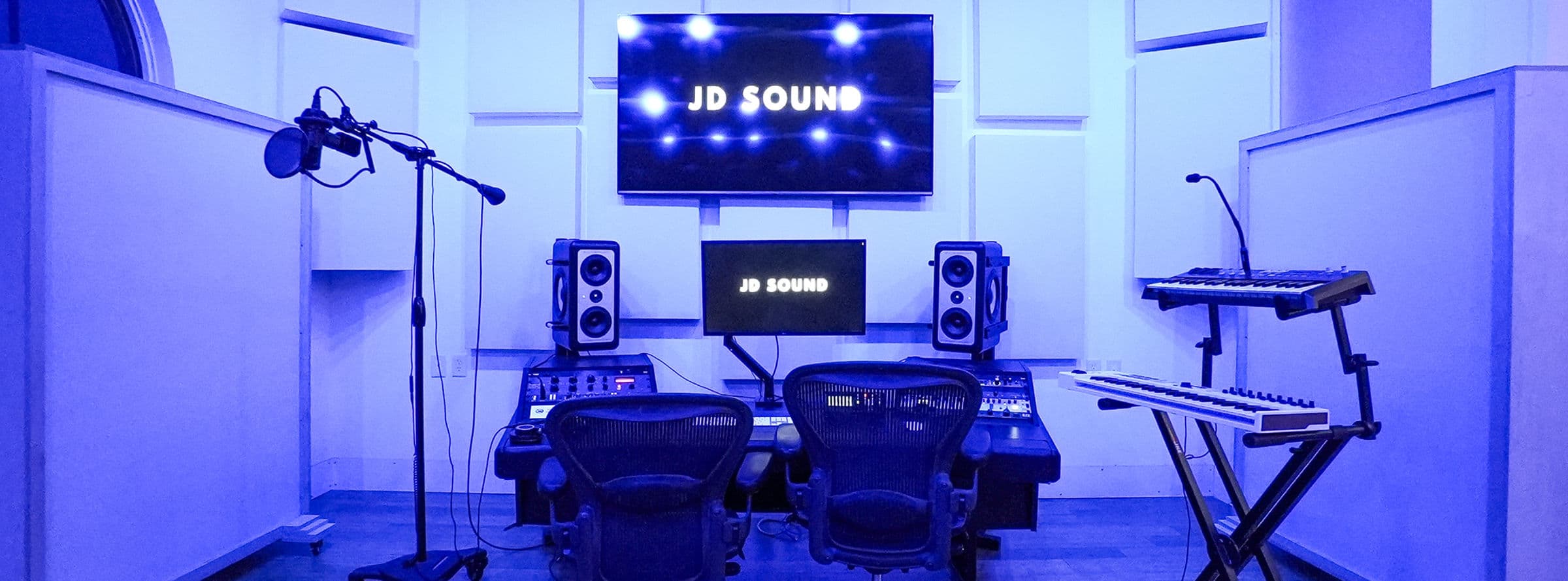 Studio A control room